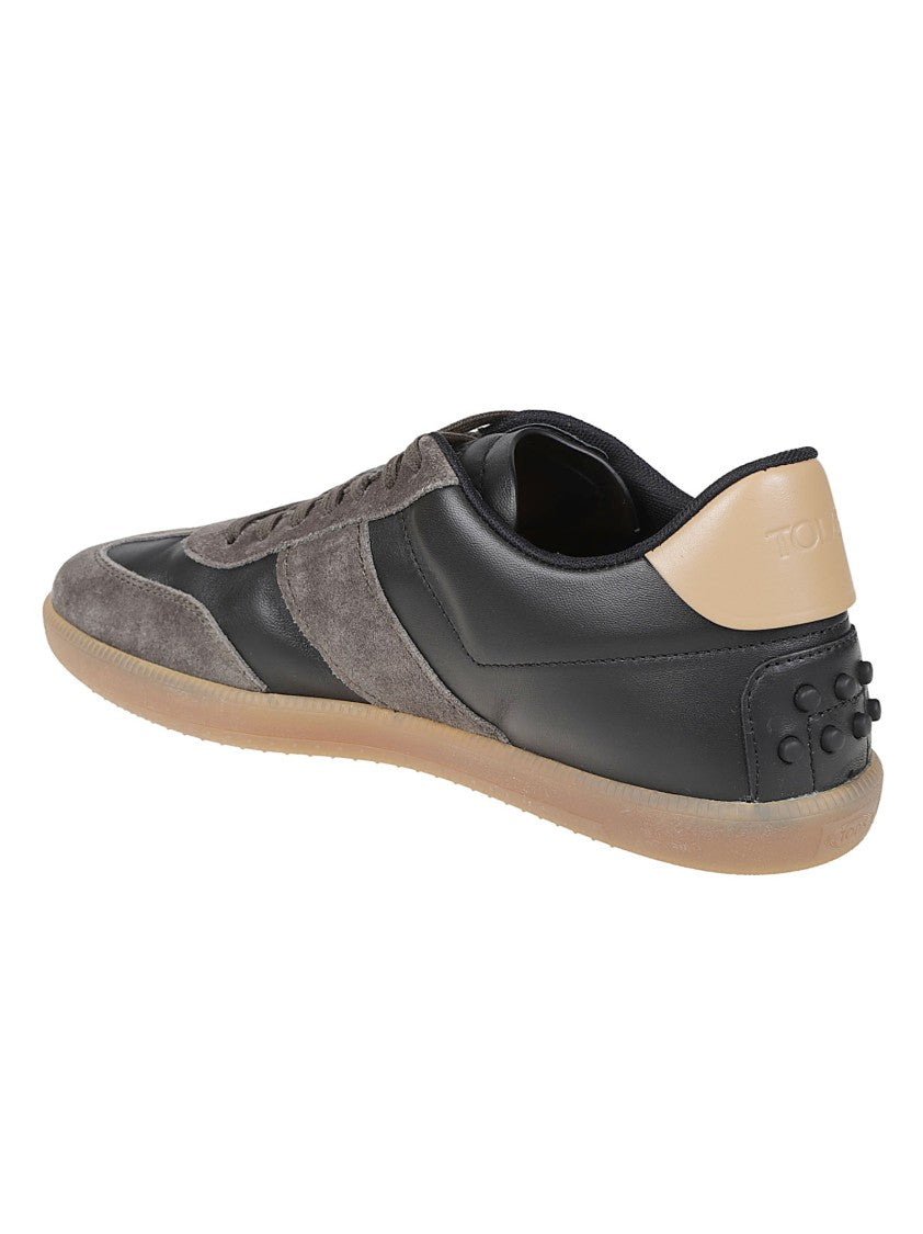Tod's Ligh Cassetta 68C Low-Profile Leather Sneakers