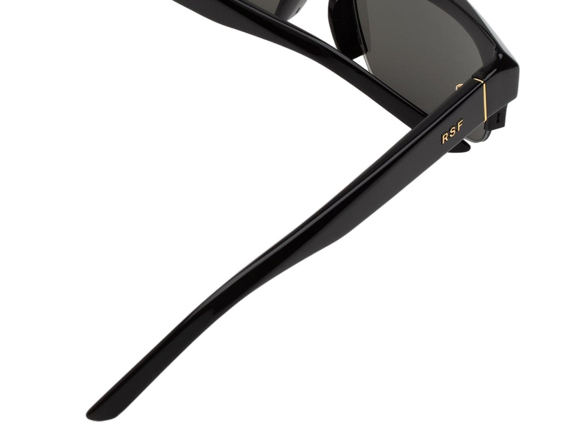 Retrosuperfuture Gold Scatto Angular Acetate Sunglasses