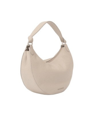 Orciani Crescent-Shaped Handbag In Smooth Leather