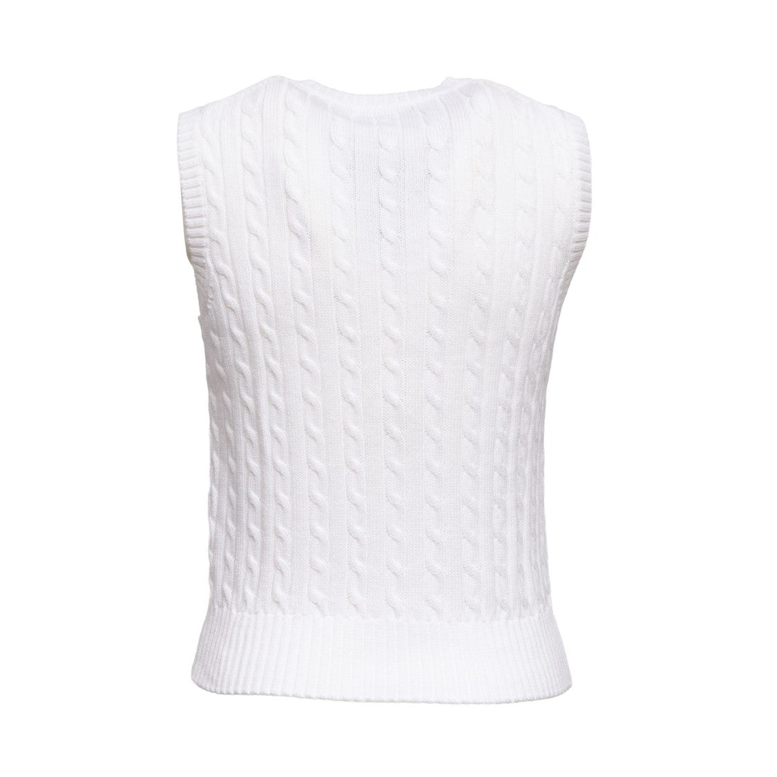 Polo Ralph Lauren Combed Cotton Cable-Knit Vest
