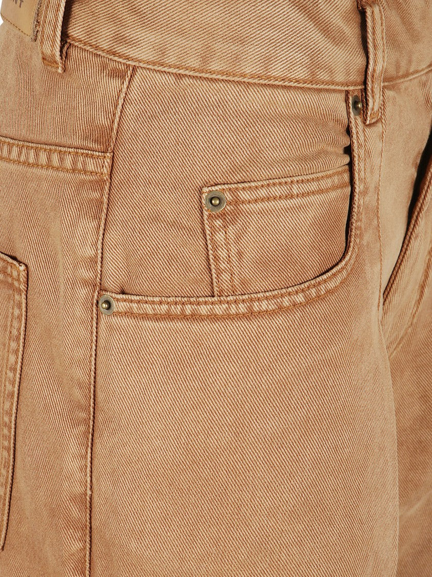 Isabel Marant Wide-Leg Trousers With Subtle Pleat Detail