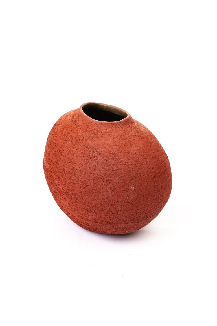 Eleventy Tall Clay Artisan Vase