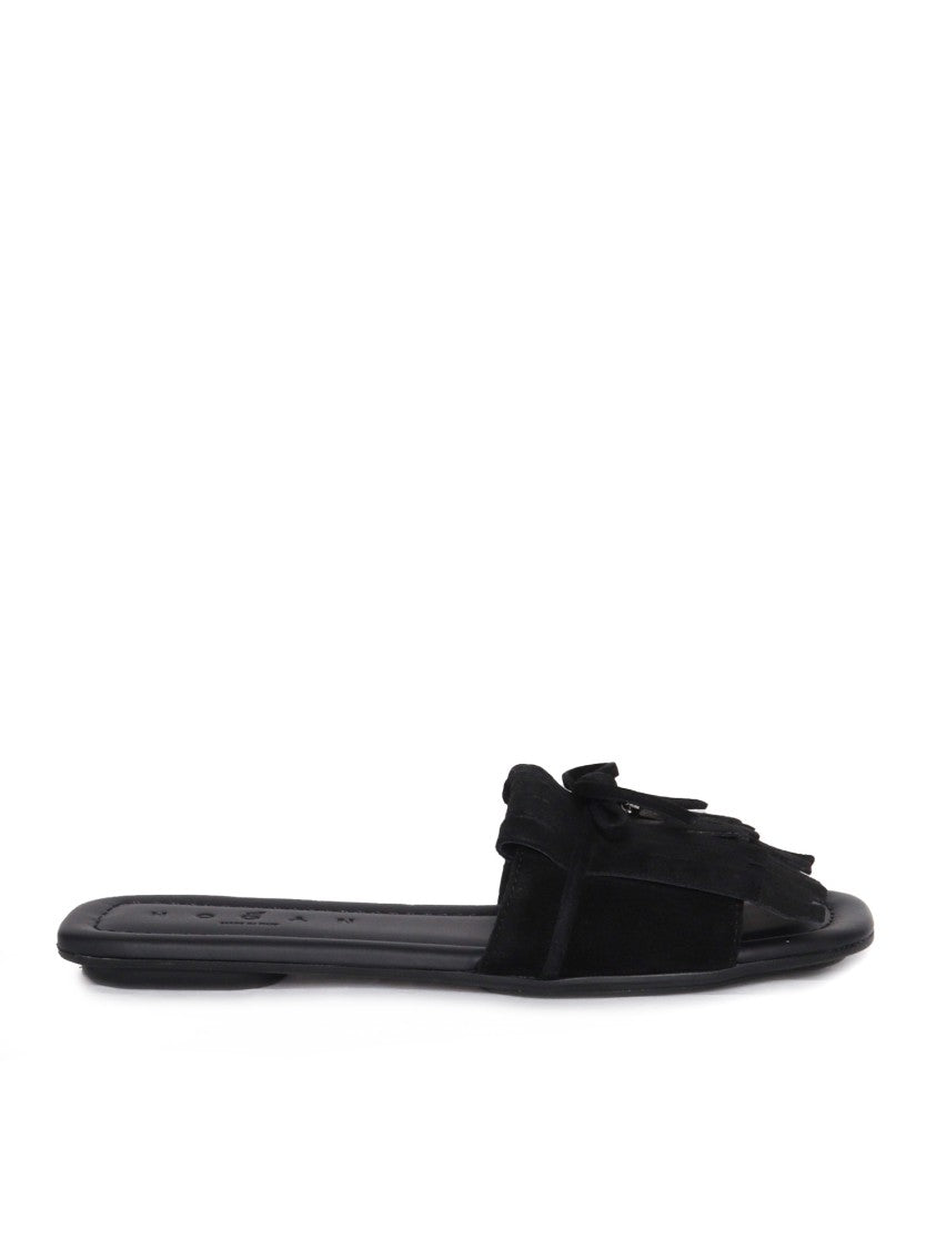 Hogan H685 Fringe Sandal