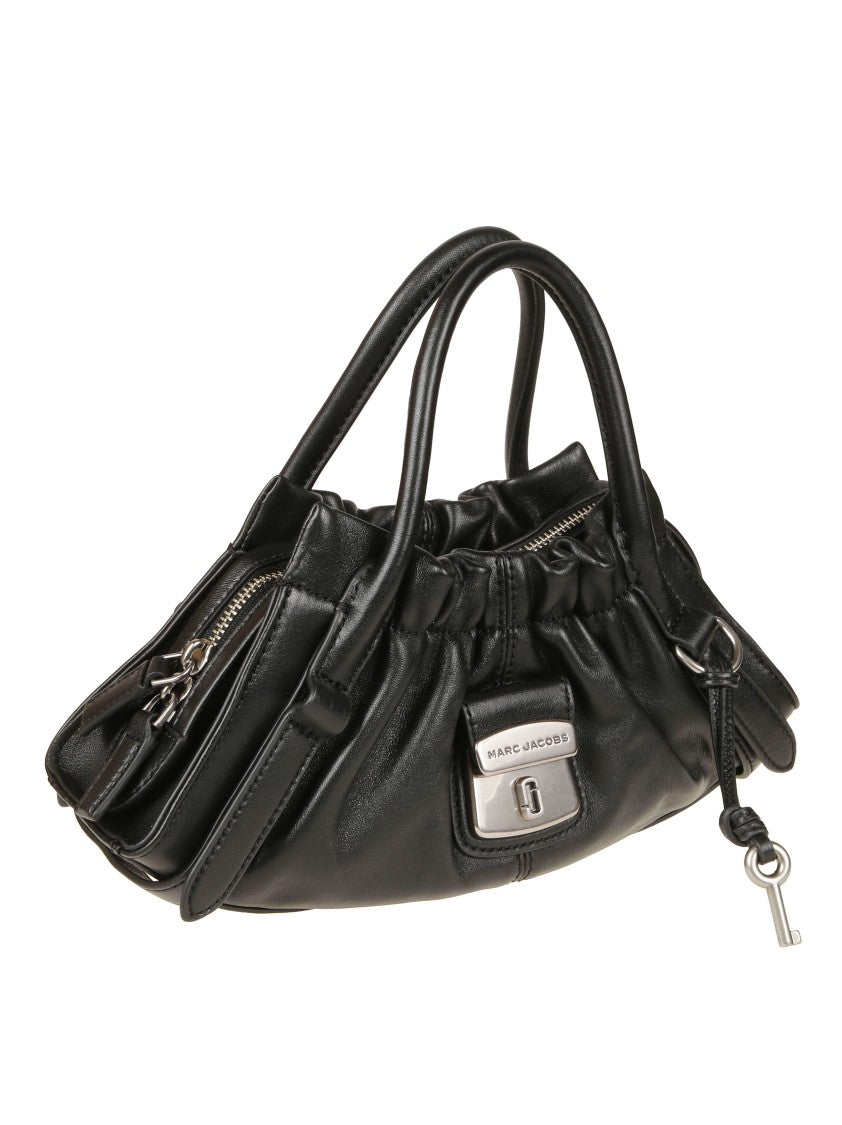 Marc Jacobs Structured Black Bag With Smooth Texture