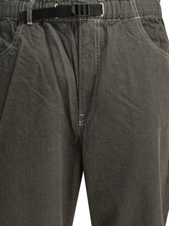 Danton Relaxed Fit Grey Denim Pants With Adjustable Waistband