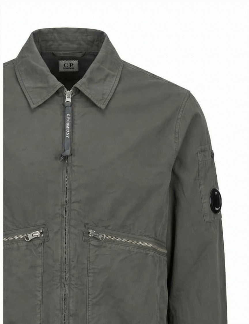C.P. Company Classic Collar Cotton Zipper Jacket