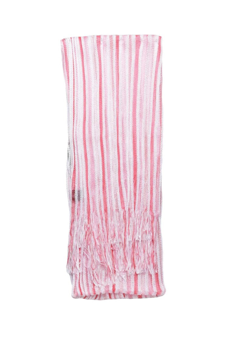 Missoni Polyamide Viscose Scarf - White/Pink