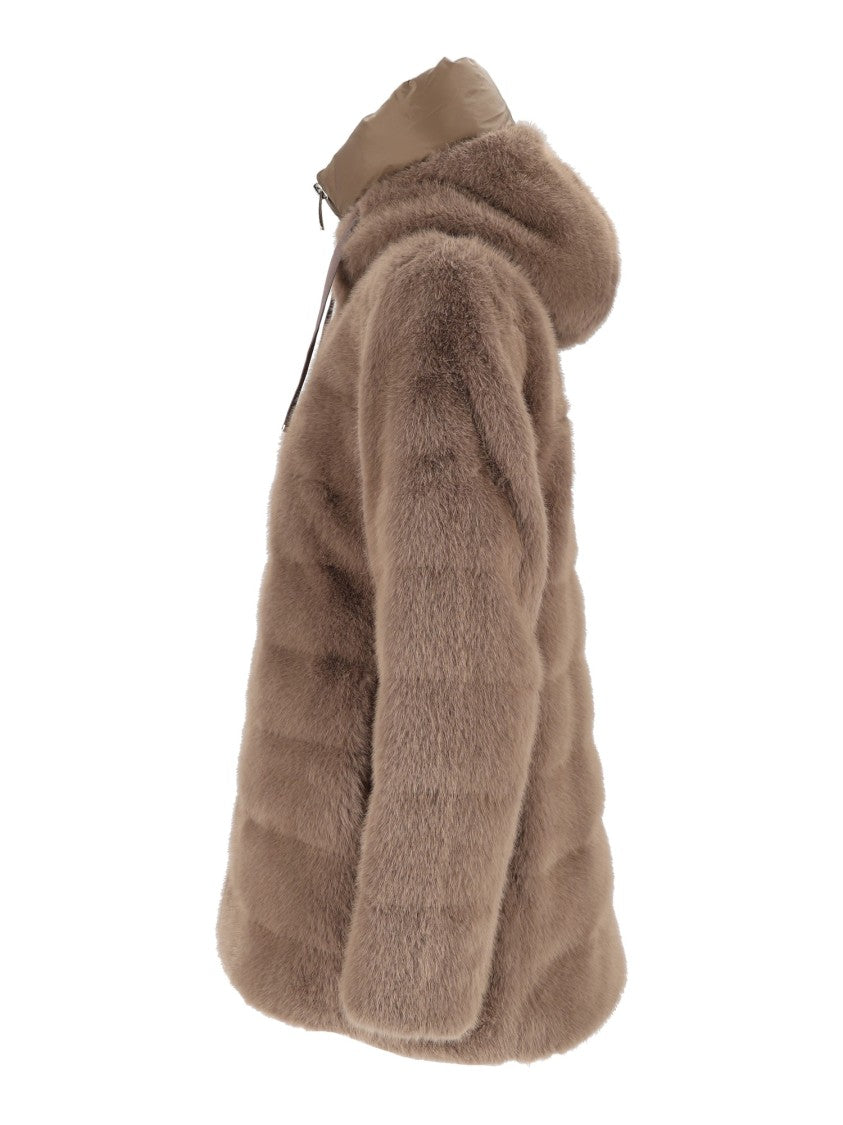 Duno Plush Quilted Down Coat