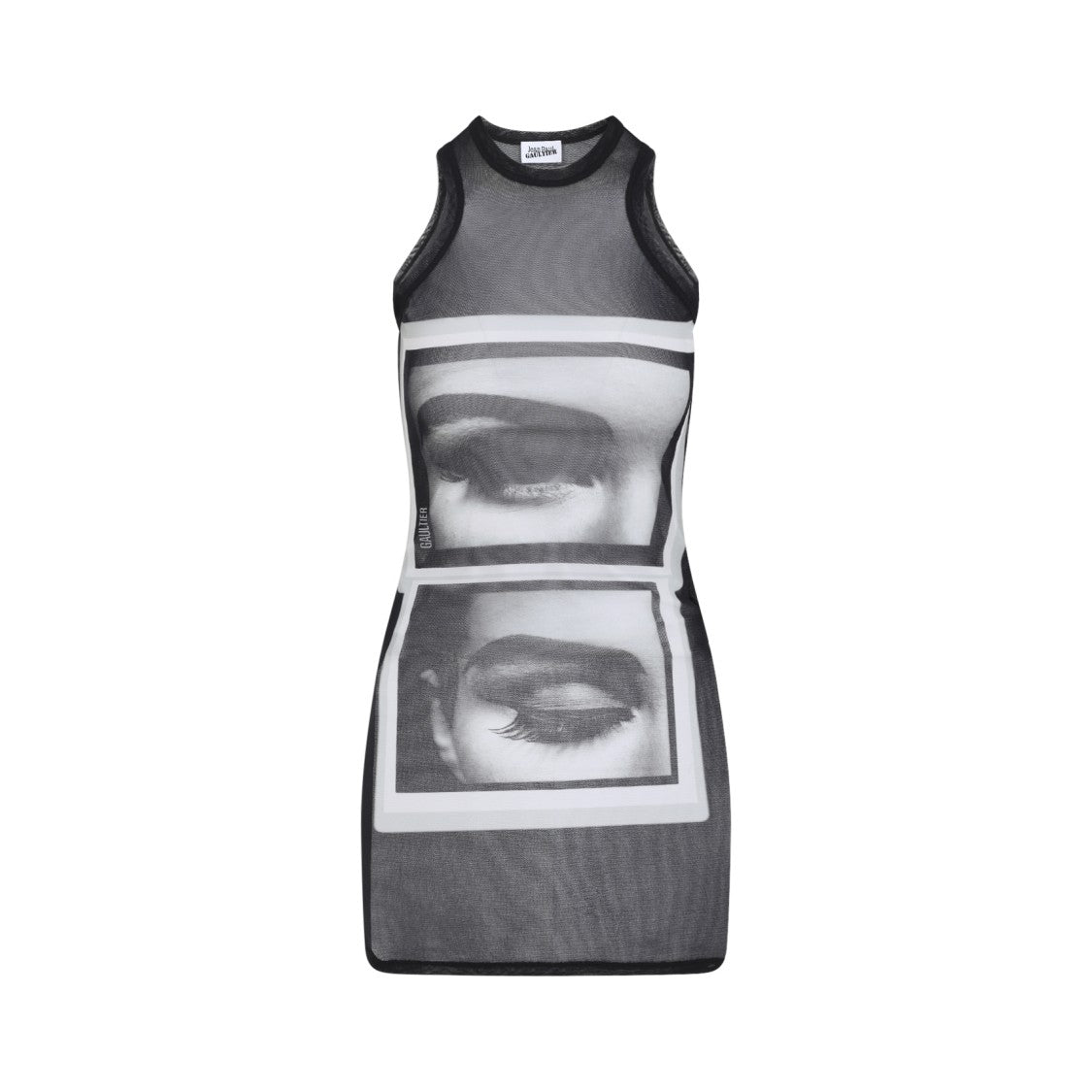 Jean Paul Gaultier Fitted Sheer Mini Dress