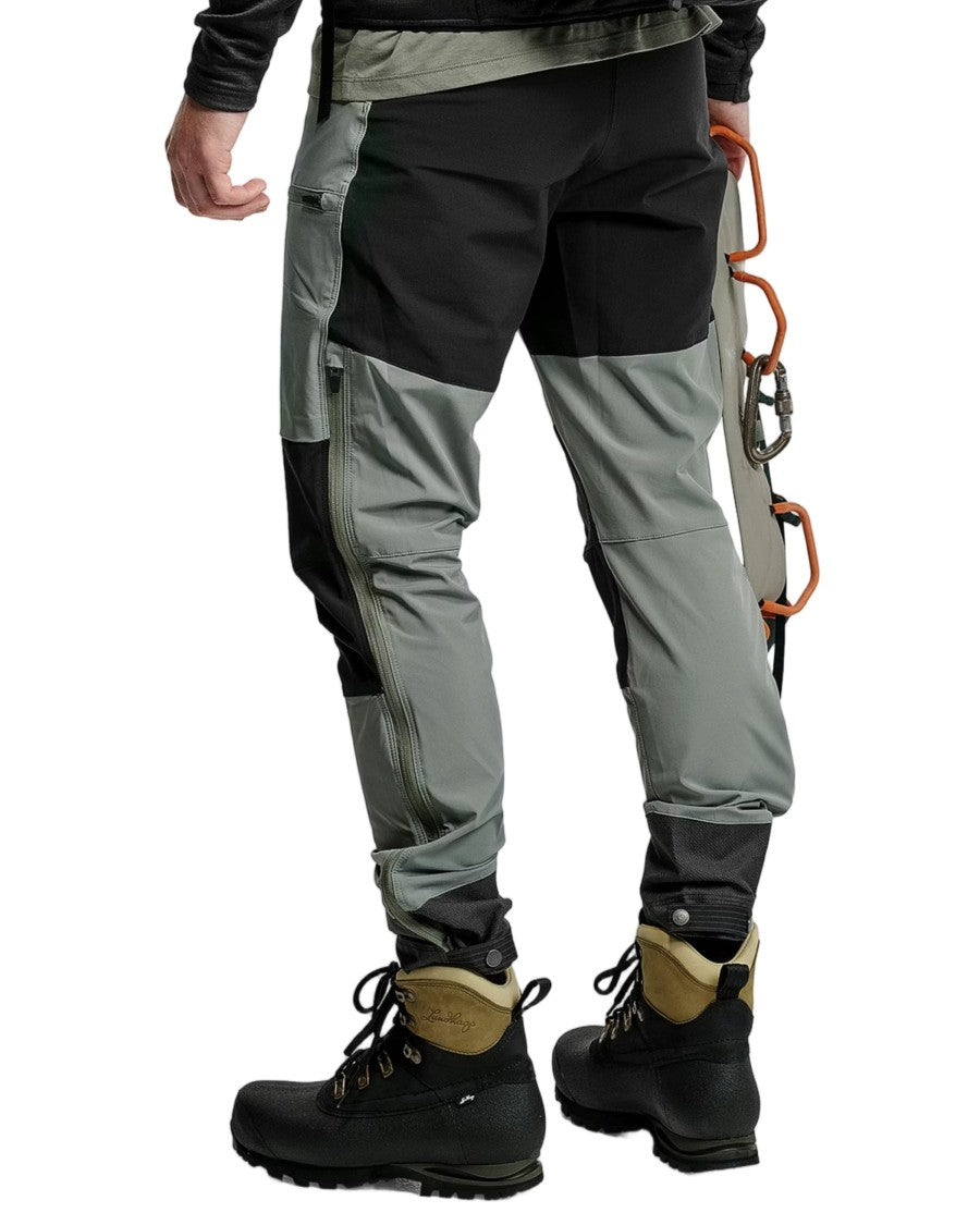 Lundhags Straight Fit Utilitarian Pants With Reinforced Patches