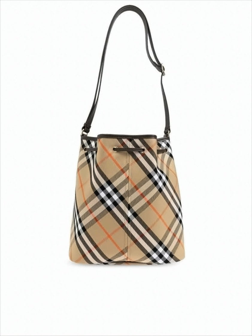 Burberry Vintage Check Bucket Shoulder Bag