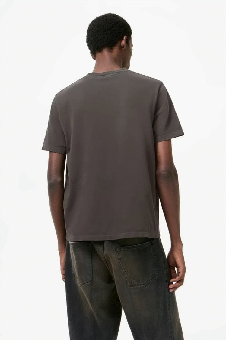 Our Legacy Boxy Grey T-Shirt With Crew Neckline