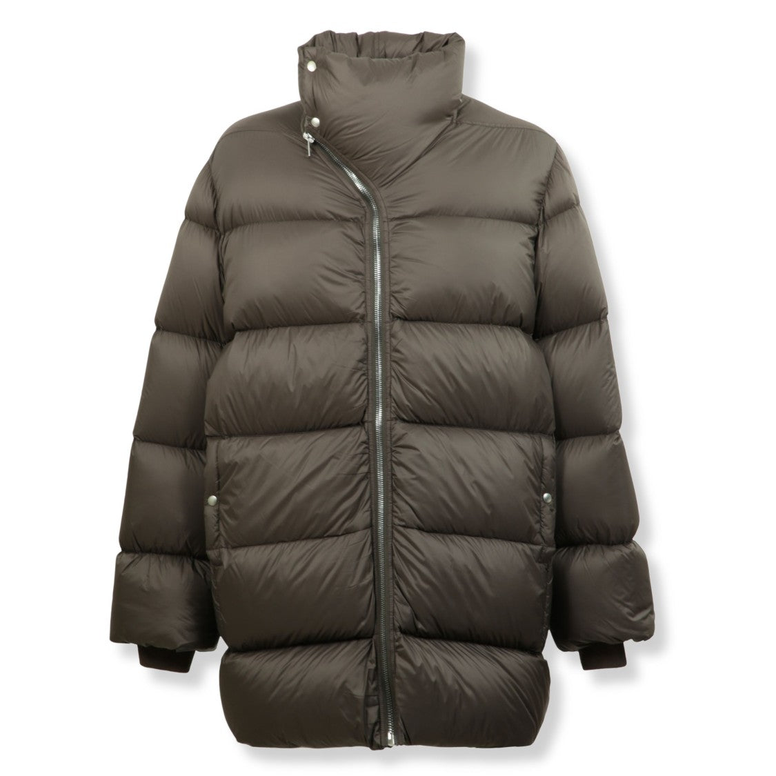 Rick Owens Zip High Collar Puffer Jacket