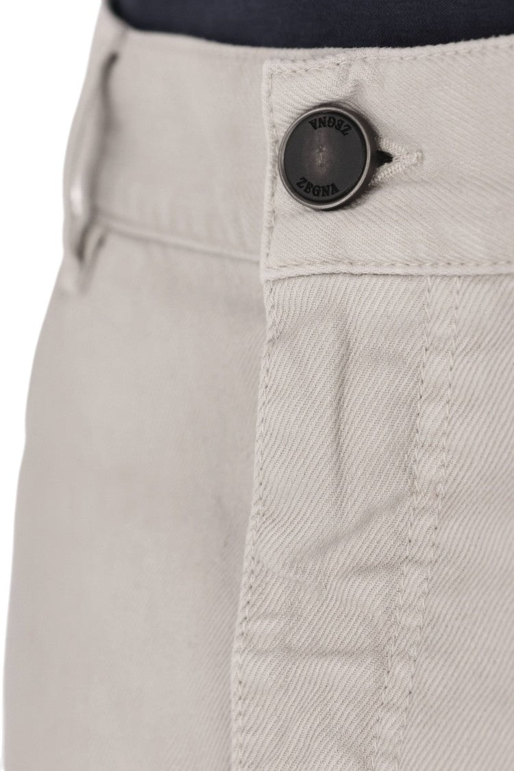 Zegna Roccia Marble Cotton Five-Pocket Pants