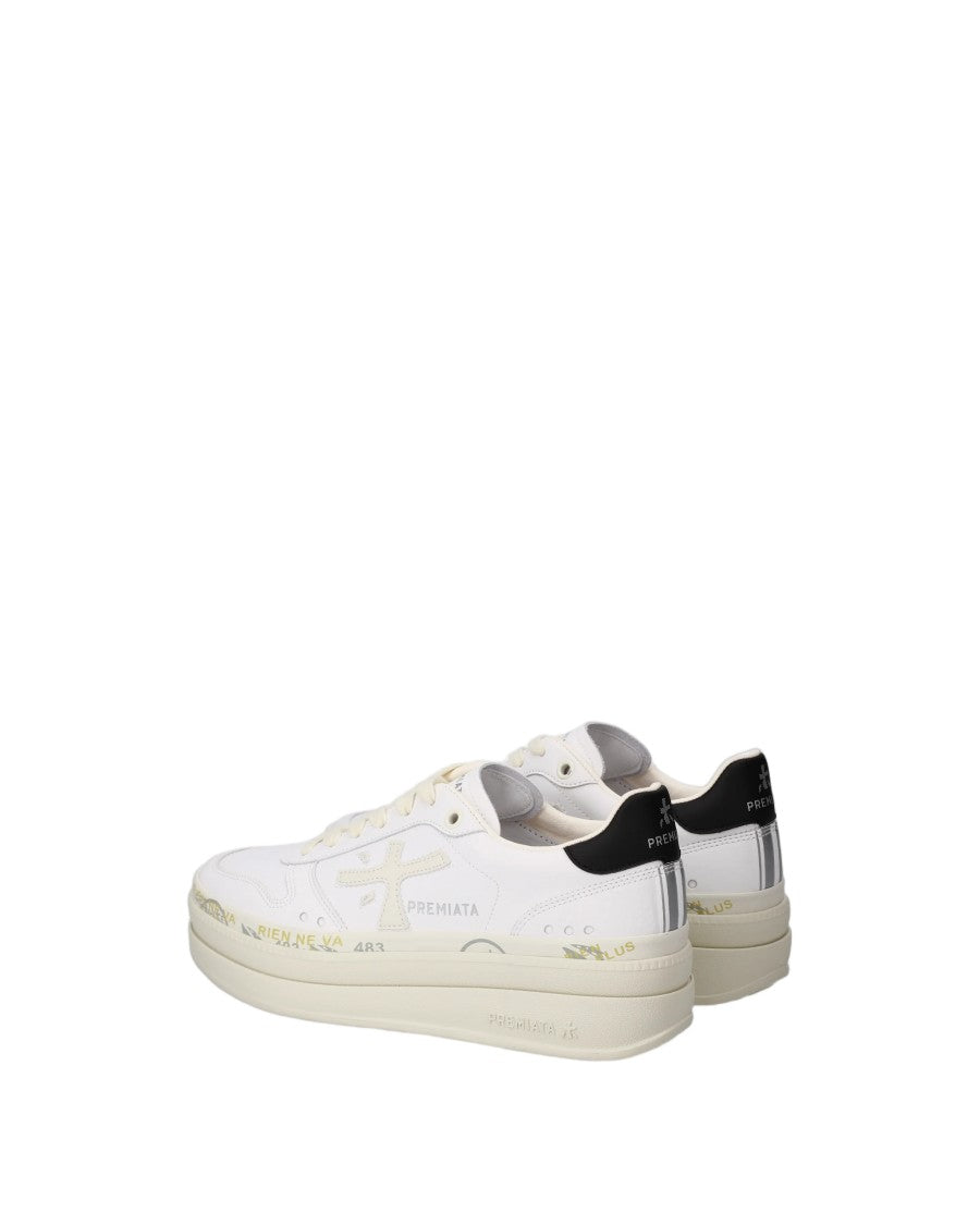 Premiata Double-Layer Platform Midsole Sneakers