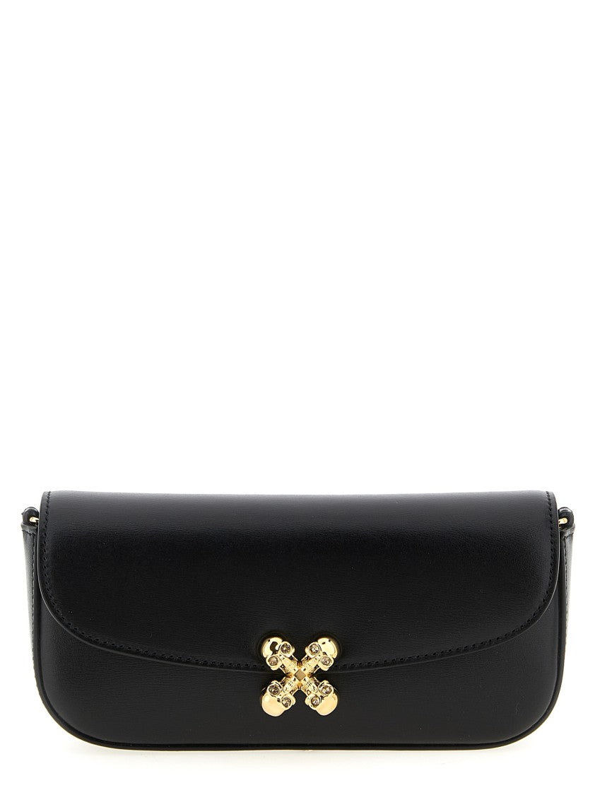 Mcqueen 'Skull Flower' Small Crossbody Bag