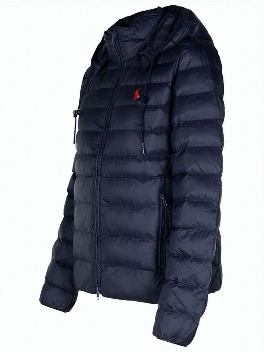 Polo Ralph Lauren Quilted Hooded Down Jacket With Side Pockets