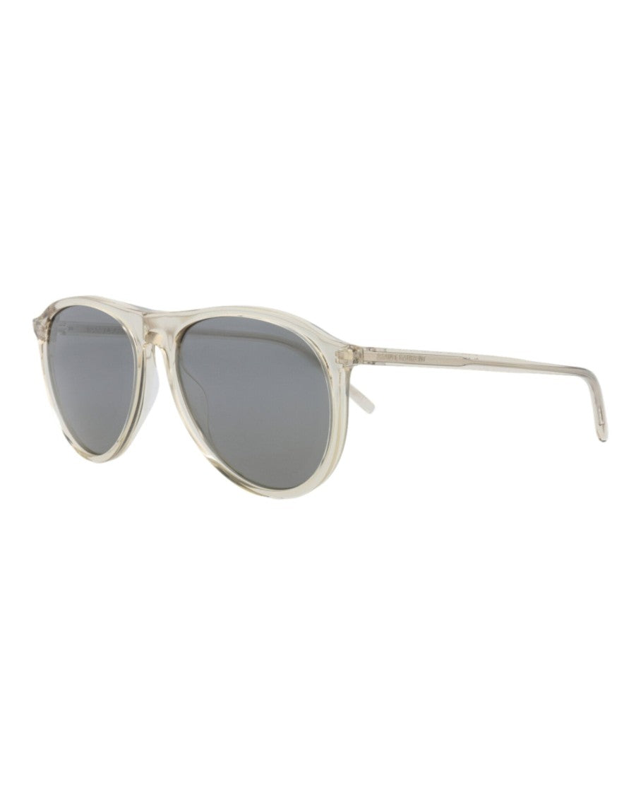 Saint Laurent Aviator-Frame Recycled Acetate Sunglasses