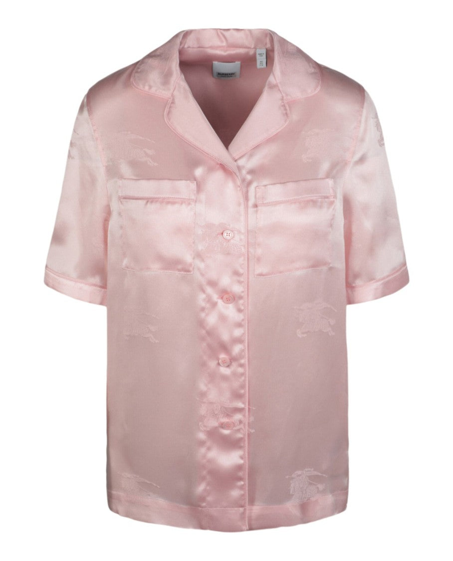 Burberry Ekd Jacquard Silk Shirt