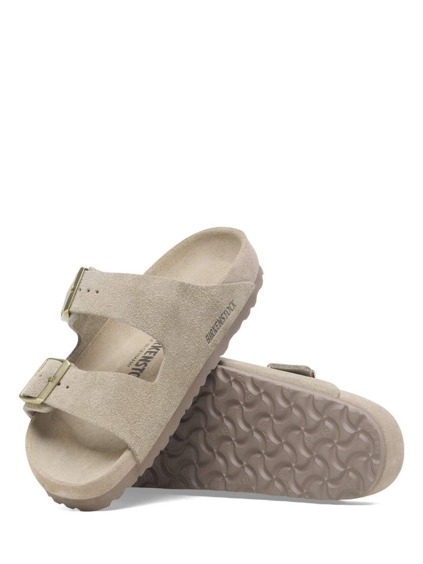 Birkenstock Arizona Contoured Suede Slides
