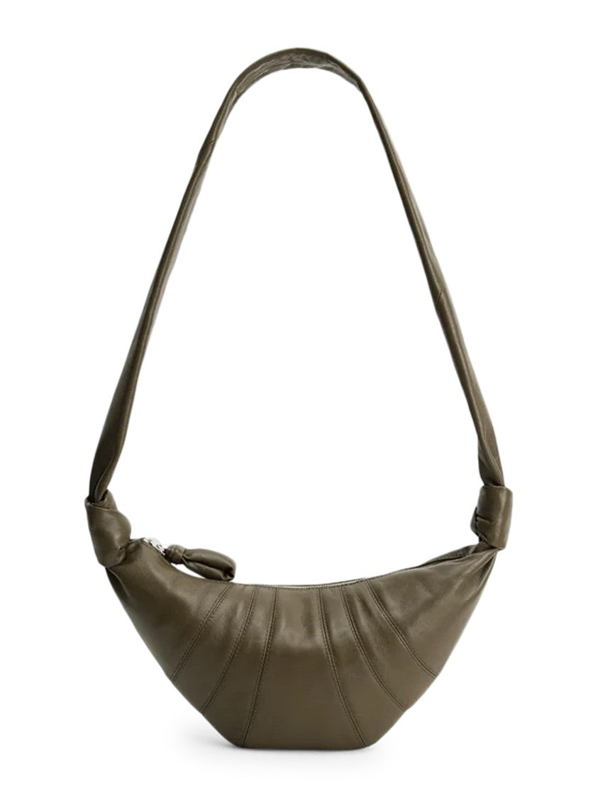 Lemaire Crescent-Shaped Croissant Bag In Smooth Lambskin Leather