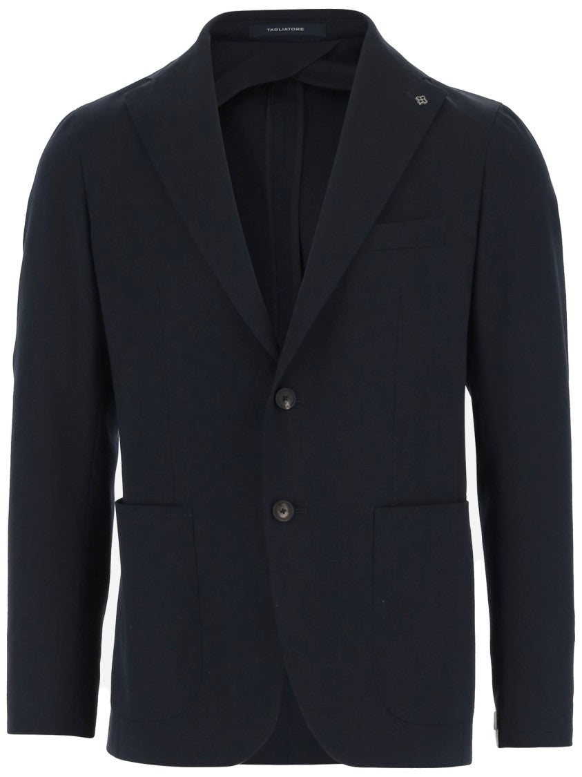 Tagliatore Stretch Cotton Jacket