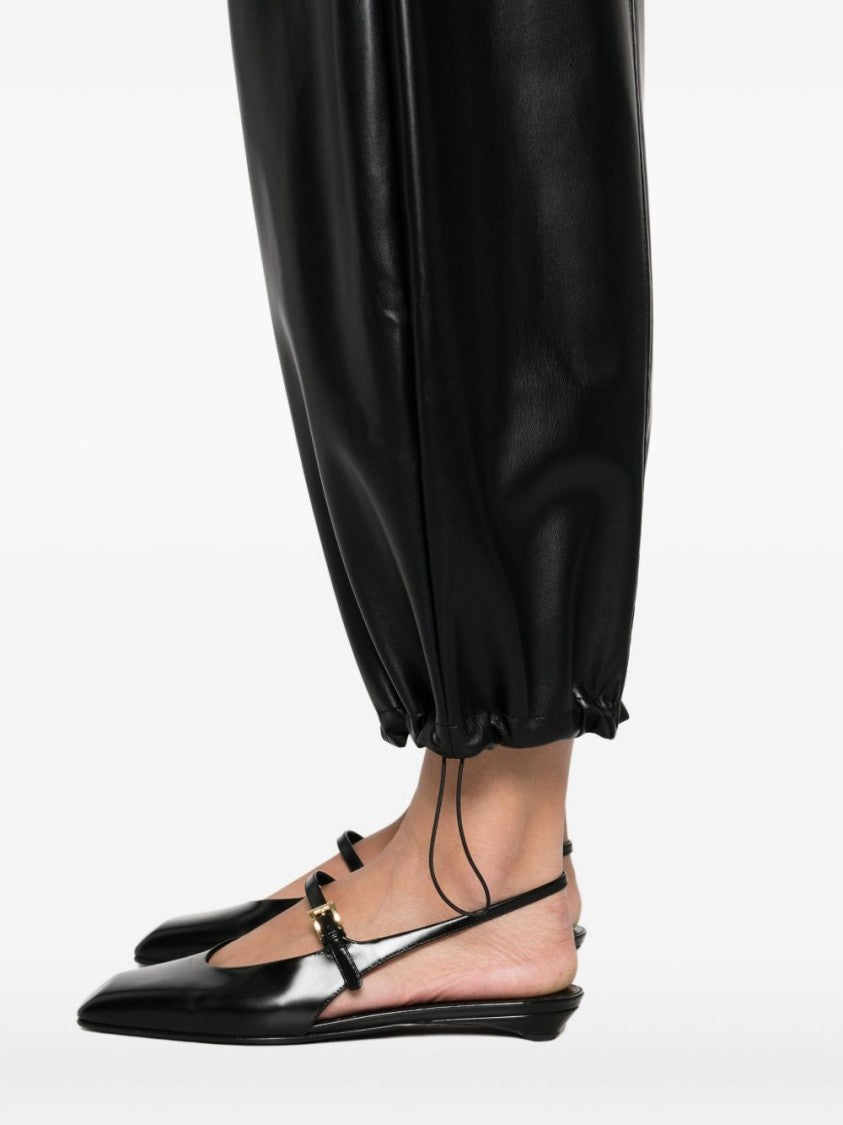 Pinko Voluminous Black Trousers