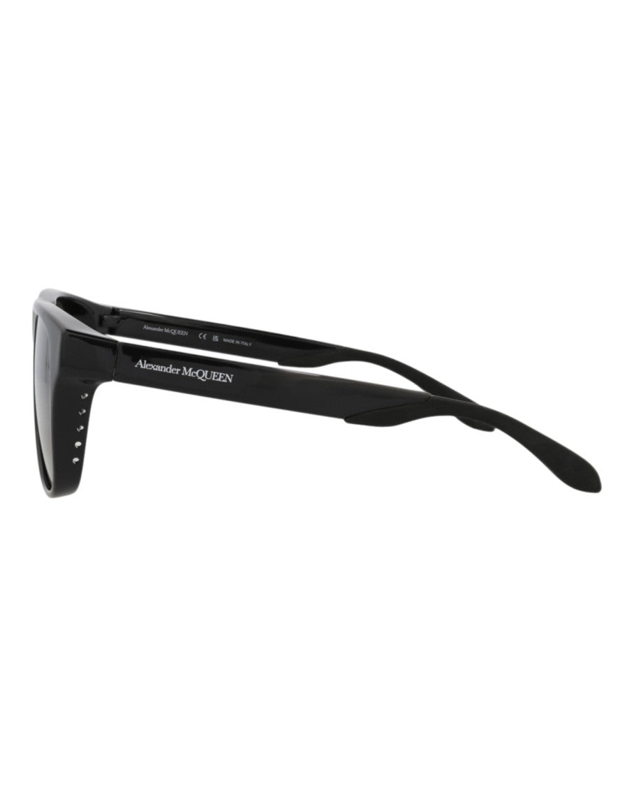 Alexander Mcqueen Square-Frame Injection Sunglasses