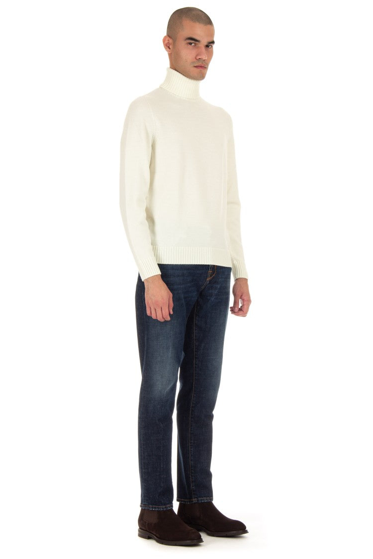 Drumohr Fine Merinos Turtleneck Sweater