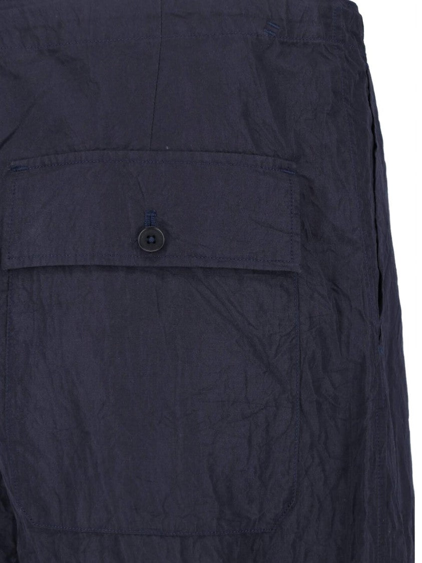Kaptain Sunshine Deep Navy Walk Easy Wide-Leg Trousers
