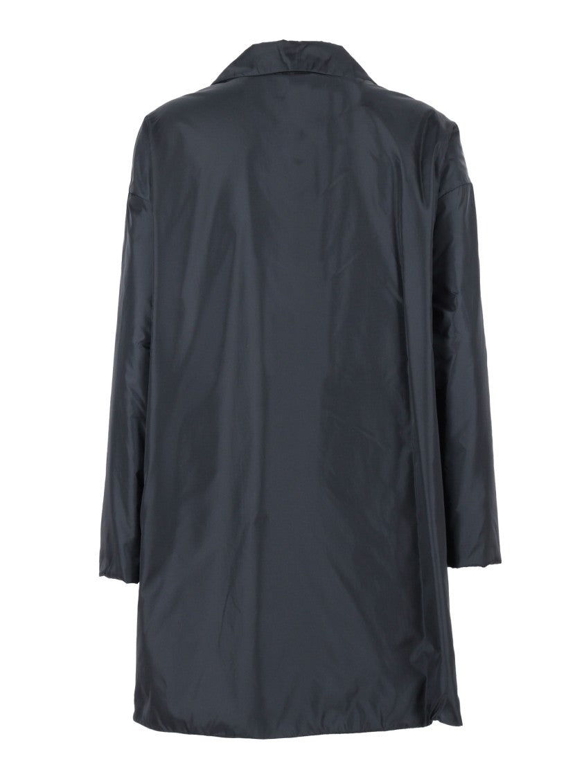 Aspesi Long Coat With Classic Collar