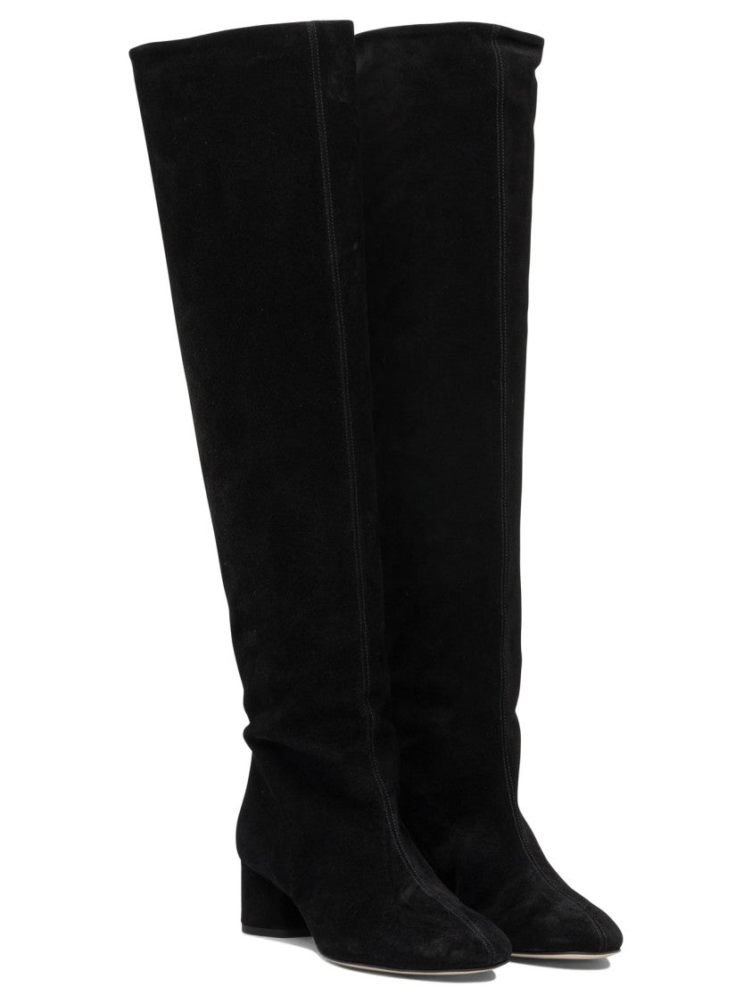 Aeydē Knee-High Boots With Pointed Toe
