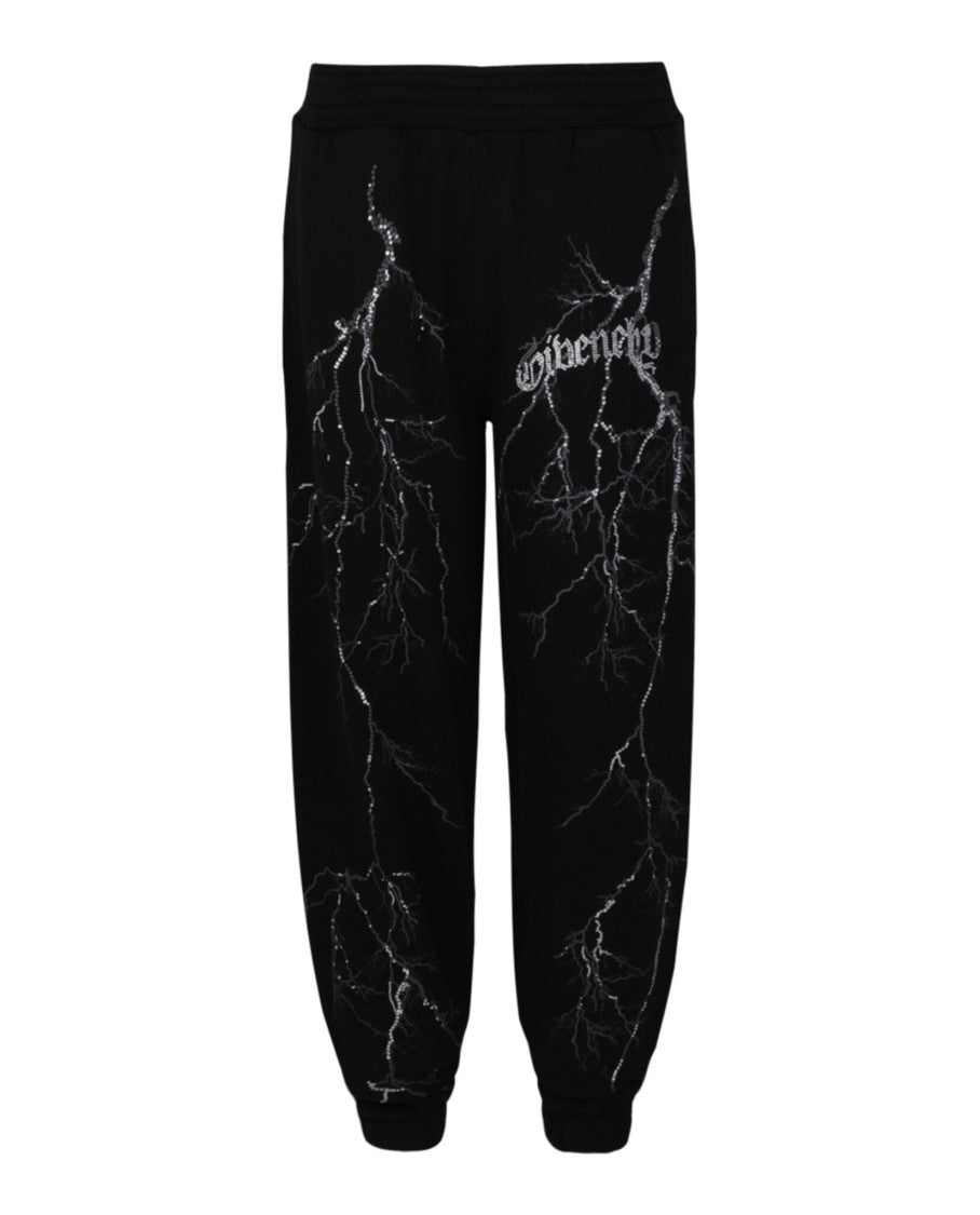 Givenchy Crystal-Cut Sweatpants
