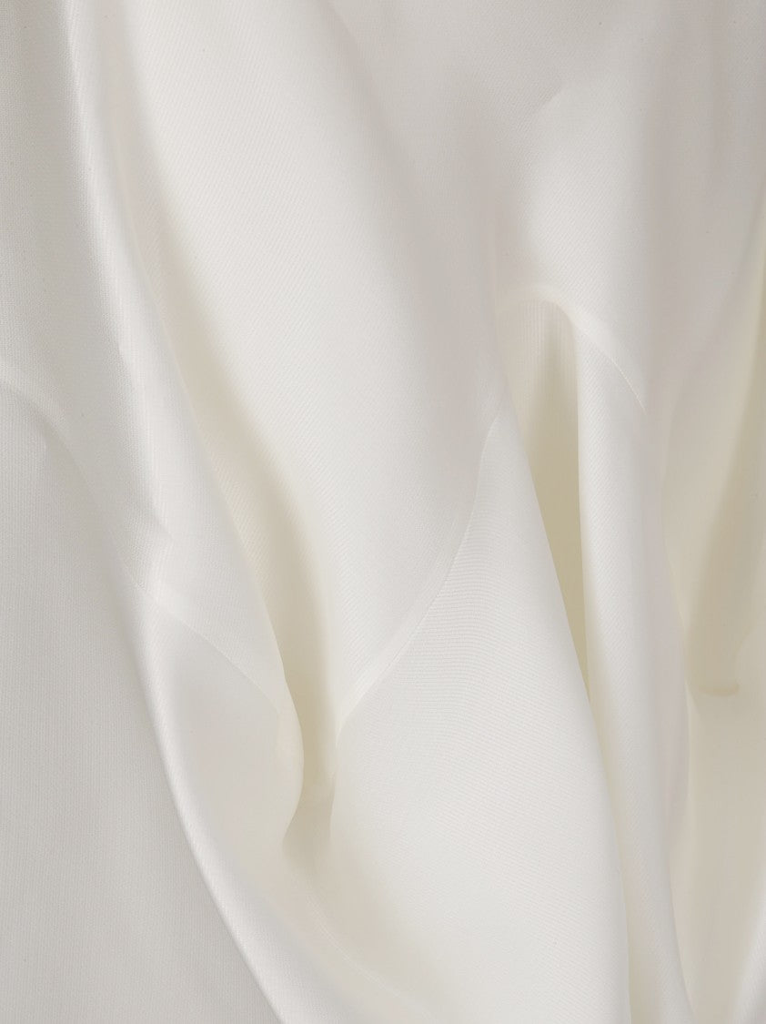 Khaite High Waist. Skirt With Side Zip Fastening