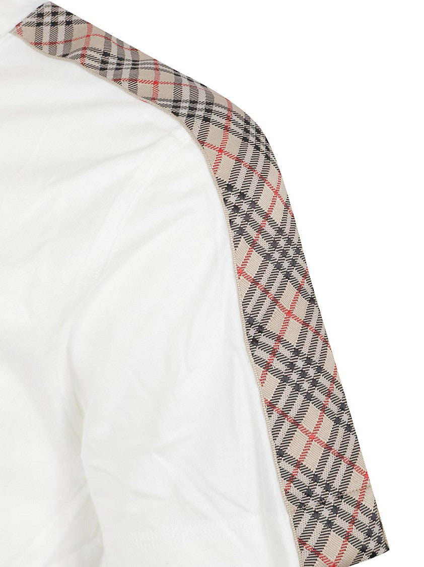 Burberry White Cotton T-Shirt