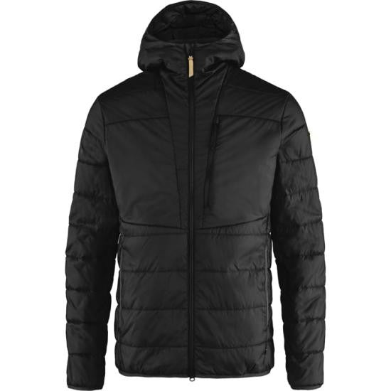 Fjallraven Kanken Contemporary Black Quilted Jacket With Hood