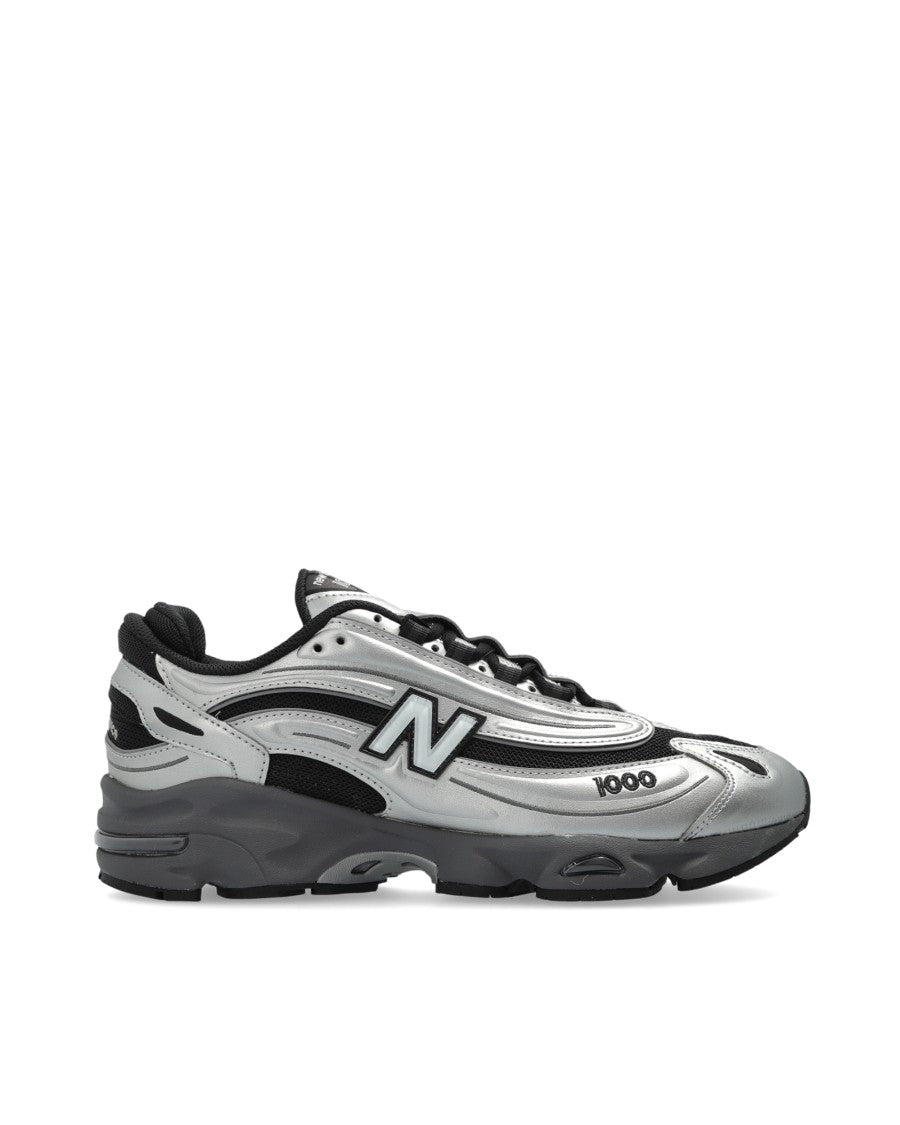 New Balance M1000egr Silver Metallic Sneakers