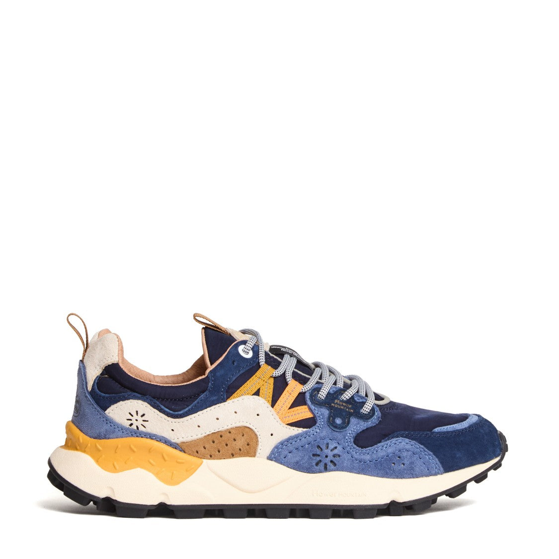Flower Mountain Yamano 3 Suede Nylon Sneakers