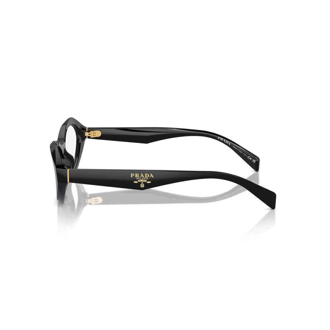 Prada 0Pr A21v Angular Cat-Eye Sunglasses