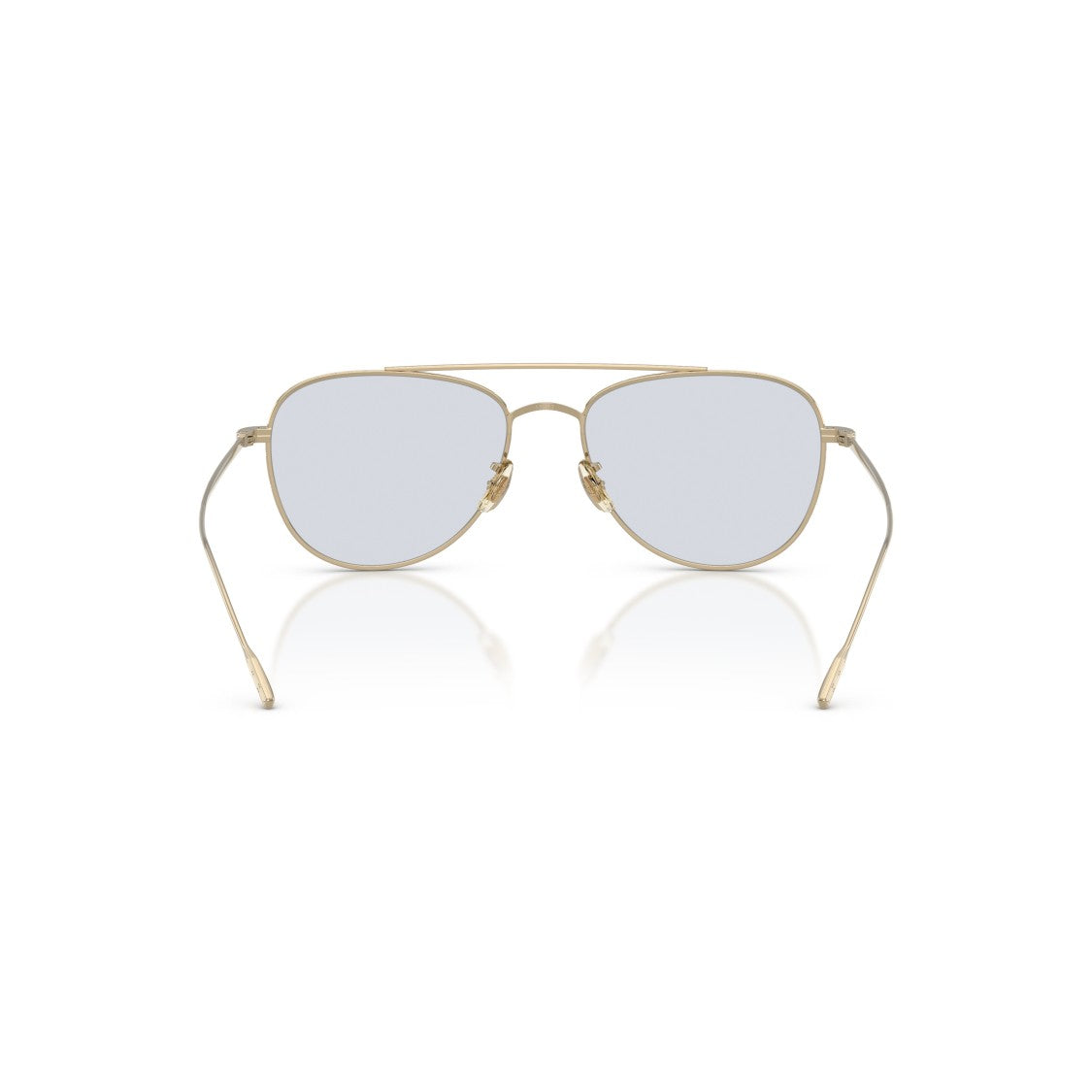 Oliver Peoples 0Ov1363t Aviator Sunglasses With Lightweight Titanium Frame
