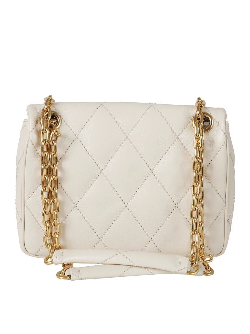 Burberry Quilted Calf Leather Shoulder Bag