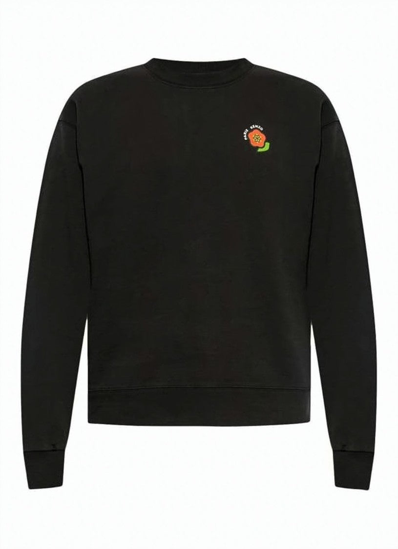 Kenzo Long-Sleeve Cotton Blend T-Shirt