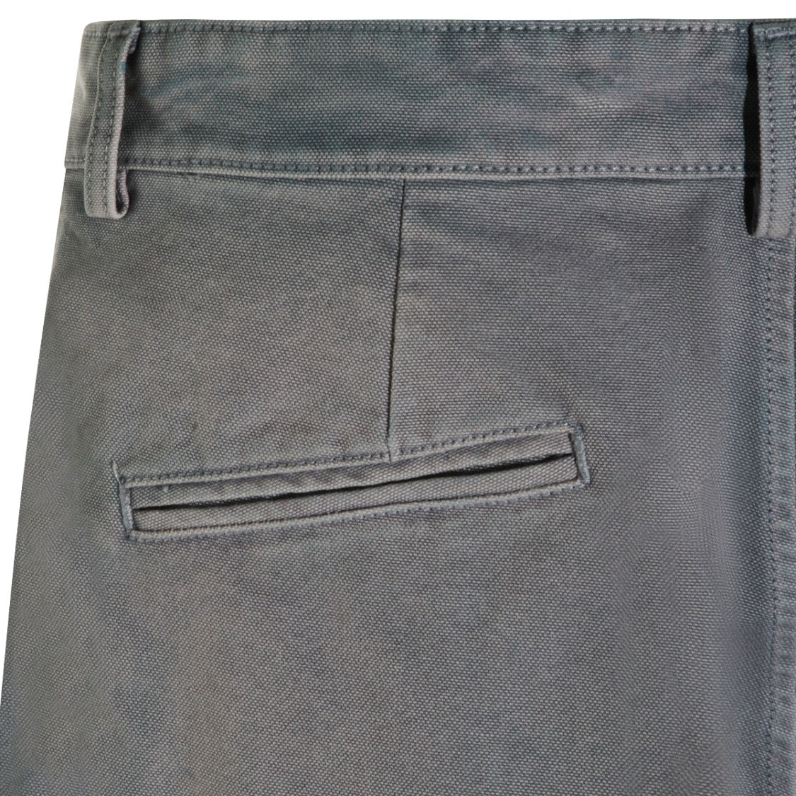 Marni Light Blue Cotton Pants With Front Pleats And Relaxed Fit