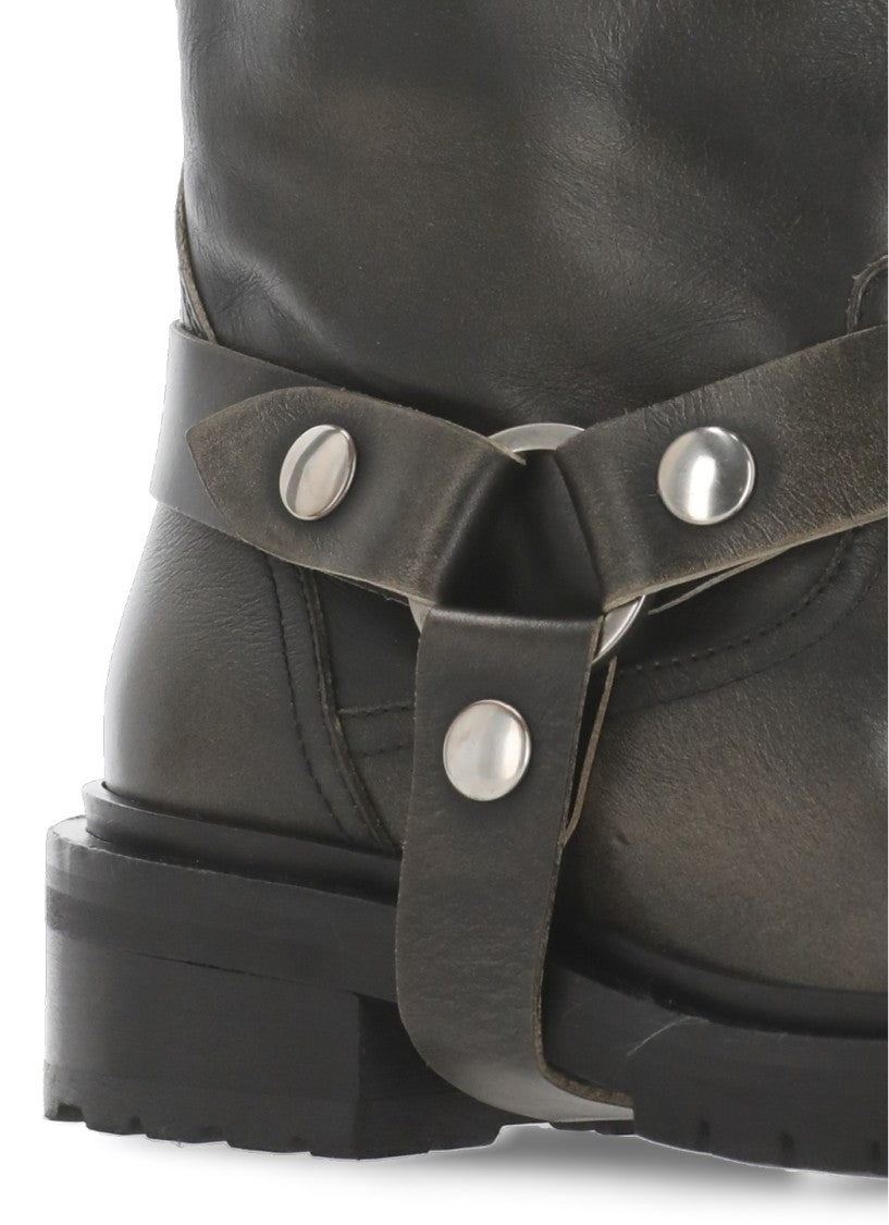 Golden Goose Black Kurt Boots