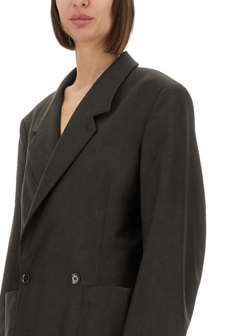 Lemaire Double Breasted Tailored Jacket