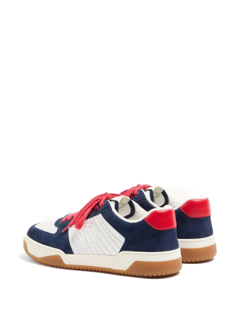 Valentino White Sneaker Vg Sparry Perforated Sneakers