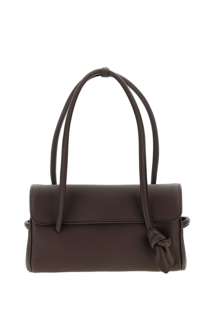 Jacquemus Brown Le Turismo Long Pebbled Leather Shoulder Bag