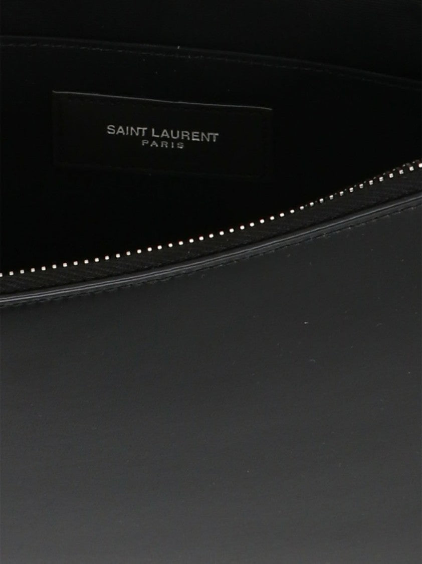 Saint Laurent 'Tiny Cassandre' Small Tablet Case