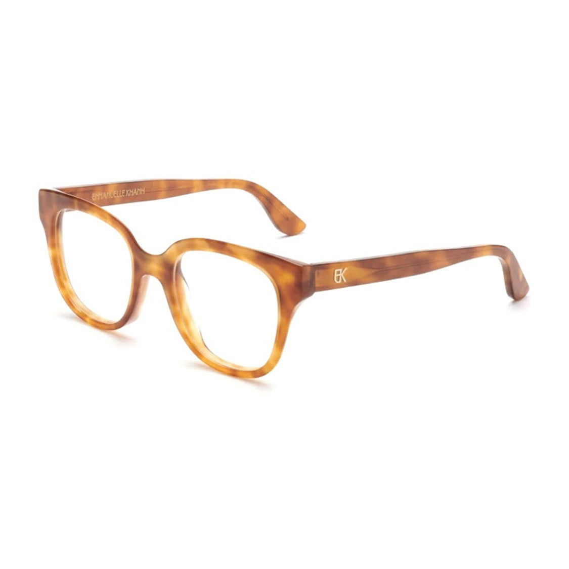 Emmanuelle Khanh Havana April Acetate Eyeglasses