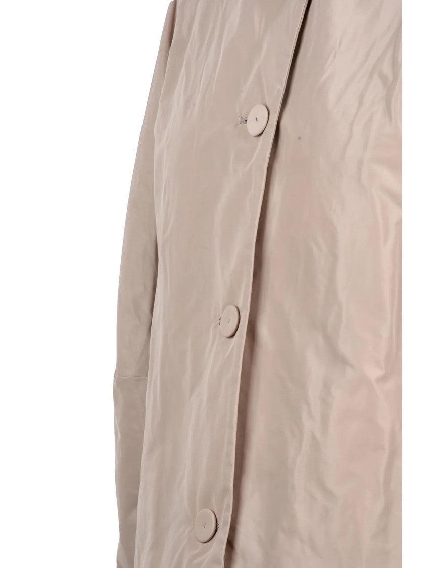 Aspesi Boxy Cropped Bum Bum Jacket With Practical Pockets And Smooth Finish